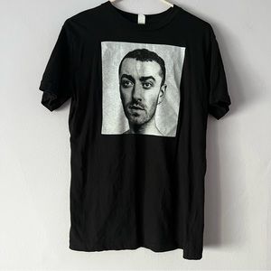 Sam Smith 2018 Tour Black Tee Small